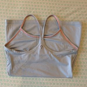 Ivivva pale blue tank top